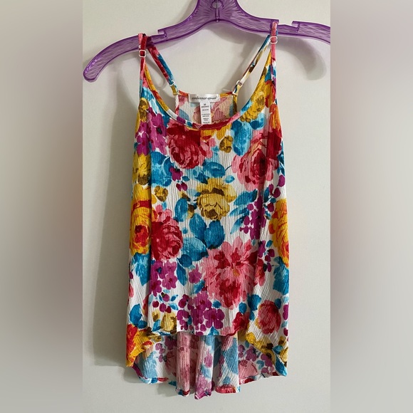Ambiance Tops - Ambiance Multicolor Floral Camisole